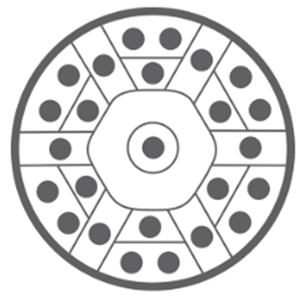 گلدان پلاستیکی پاچیرا